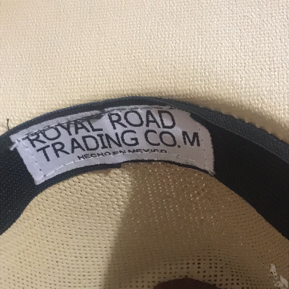 Floral Sun Hat with Black Band - Picture 7 of 14